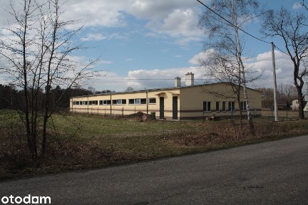 Hala produkcyjna 1000m2 z dużą działką 1,80h