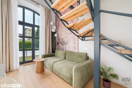Nowoczesny dwupoziomowy loft