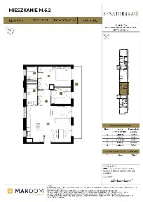 3-pokojowe mieszkanie 68m2 + balkon Bez Prowizji