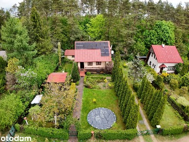 Dom | ściana lasu | jezioro 250 m | działka 750 m2 | 0% prowizji |