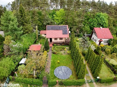 Dom | ściana lasu | jezioro 250 m | działka 750 m2 | 0% prowizji |