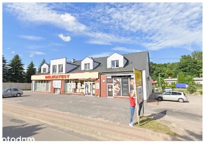 Dwa budynki handlowe i mieszkalno- usługowy