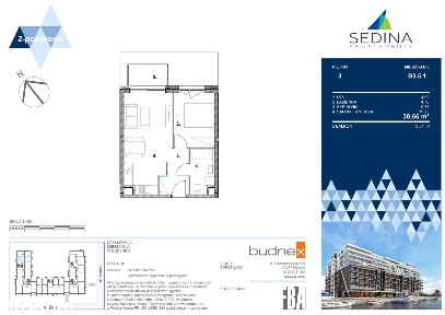 Sedina | apartament 2-pok. | B3.5.1