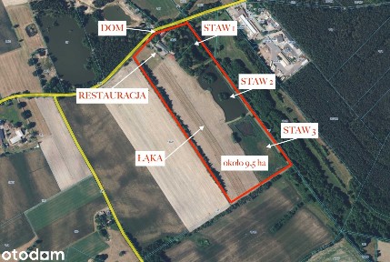 Klimatyczna posiadłość ze stawami - dom, obiekt restauracyjny, stajnia