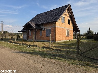 Dom wolnostojący 155,82 m² w stanie surowym otwartym | Garaż w bryle