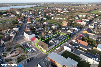 Kamienica 400 m2 z lokalami handlowymi - centrum miasta