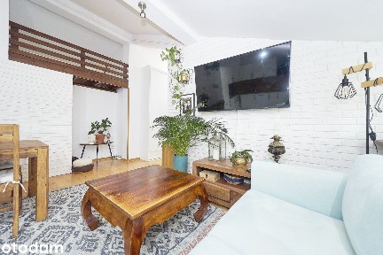 3 pokoje | 46,5 m² | 2 sypialnie lub gabinet | Garaż | Bielany
