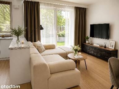 Mieszkanie 62 m² z ogrodem 80 m² - Wola | Parking podziemny