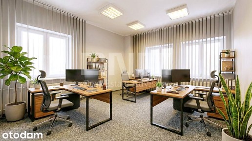 Gotowe biuro w industrialnej okolicy