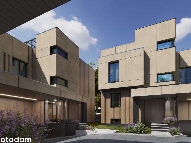 Nowoczesny bliźniak na Woli Justowskiej | Kameralne osiedle | 244 m²