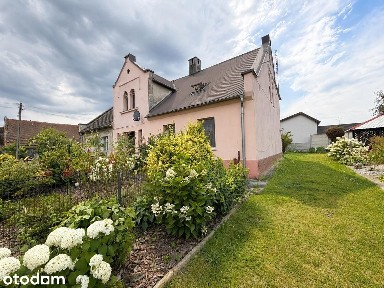 Połowa domu 124 m2 z dwoma niezależnymi mieszkaniami, działka 777 m².