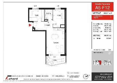 Słoneczne przestronne - 2 sypialnie i duży salon, balkon 10 m2