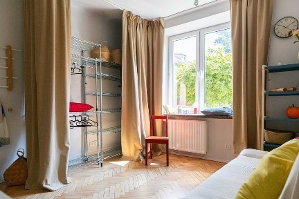 Przytulna kawalerka, studio 19 m² po remoncie - Stare Bielany, 10 min do Metra