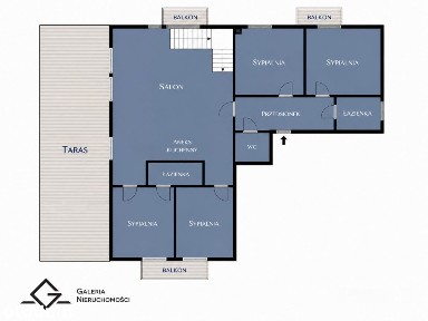 Mieszkanie 5-Pokojowe | 122,12 m² | Taras