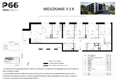 6-pokojowe mieszkanie 121m2 + 2 balkony