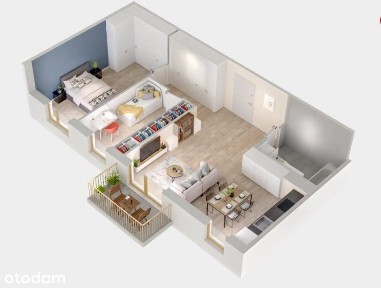 10.400zł/m²! 3pok.71m² Balkon|Mp 20tys.| 20/80!