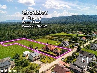 W Gminie Jasienica | Rezydencja | duża działka |