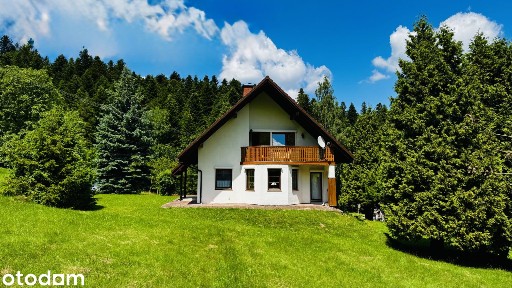 Dom pod lasem i pod szlakiem na Równicę, duża działka 1583 m2 BRENNA