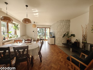 123 m² | 4 sypialnie | ogród | 100 m od Parku Młocińskiego