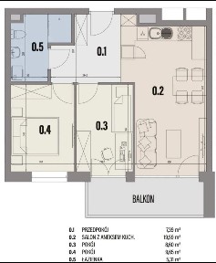 Mieszkanie Pleszew 3 pokoje Soho 50m2