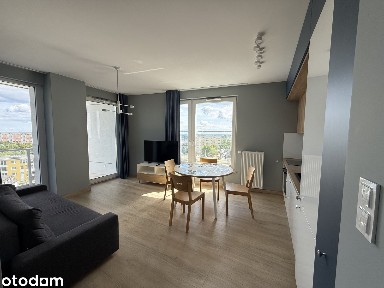 Mieszkanie 3 pok 57 m²Centralpark,miejsce parkinowe,Gdańsk Morena