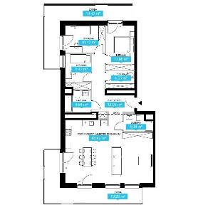 Duży, ustawny apartament * 108 m² * Ogromny salon - 38 m² * 2 łazienki