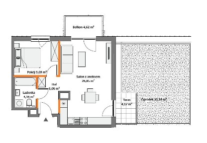 MEGA! Mieszkanie 45 m² z potencjałem na lata! | 2 pokoje |0% PCC