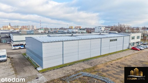 Nowoczesna hala z ochroną całodobową