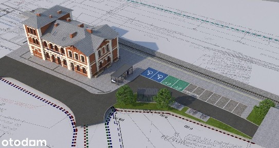 Olkusz - lok. użytkowy 48,20 m2 na parterze Dworca PKP