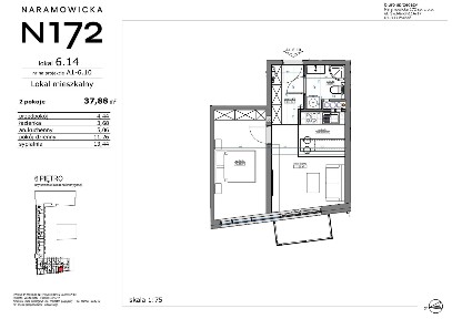 2-pokojowe mieszkanie 37m2 + balkon Bez Prowizji