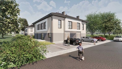 APARTAMENTY dwupoziomowe w Połańcu z ogrodem i dwoma miejscami parkingowymi!