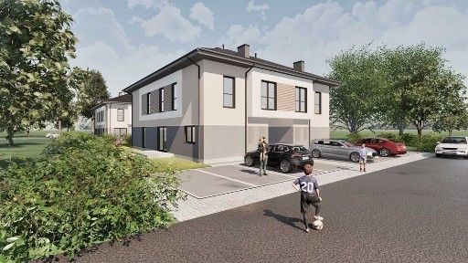 APARTAMENTY dwupoziomowe w Połańcu z ogrodem i dwoma miejscami parkingowymi!