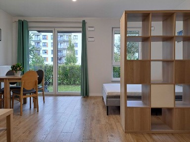 Mieszkanie z ogródkiem 38 m2 - Białołęka, ul. Płużnicka 2B
