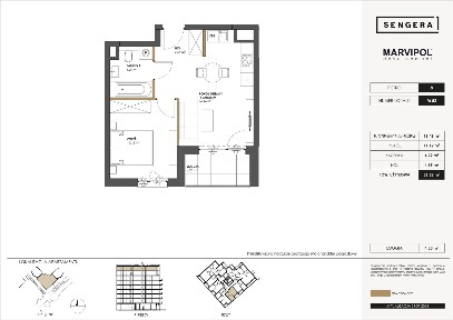 2-pokojowe mieszkanie 36m2 + loggia Bezpośrednio