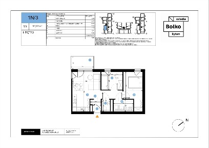 NOWE Przestronne 3 pokoje + BALKON / Ogrzewanie PODŁOGOWE / Winda