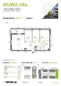4-pokojowe mieszkanie 78m2 + balkon Bezpośrednio