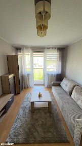 Bezpośrednio jasna kawalerka z osobną kuchnią | Nowe wyposażenie