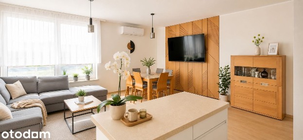 Na sprzedaż komfortowe 63 m² mieszkanie balkonem i klimatyzacją