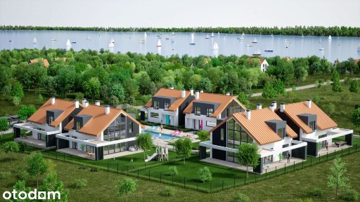 Enklawa Mazury, luksusowe domy z basenem, przy szlaku WJM