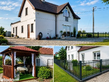 Dom wolnostojący w spokojnej wsi z dużą działką