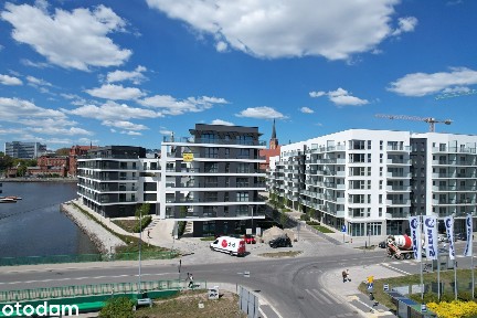 Apartament z panoramicznym widokiem na rzekę i dużym tarasem