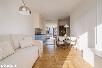 Designerskie 2 pokoje | Wilanów | balkon | klima