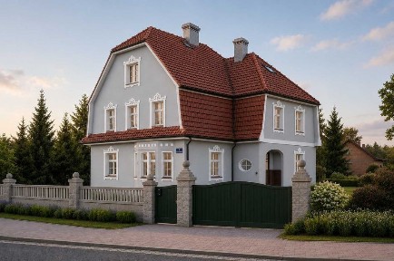 Przedwojenna Willa / Dom z 1936 r. - 220 m², 11 arów, Lubsza