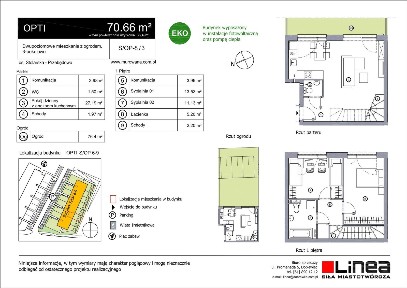 3-pokojowe mieszkanie 70m2 + ogródek Bez Prowizji