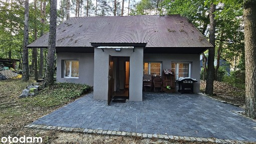 Uroczy domek w środku lasu/ Czekanka