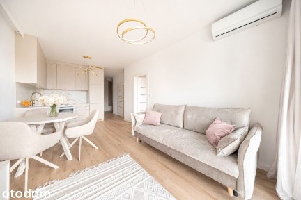 Nowe klimatyzowane 2 pokoje duża loggia | Grunwald