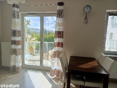 Wynajmę bezpośrednio, 52m, 2pokoje, balkon, osiedle zamknięte Zawady