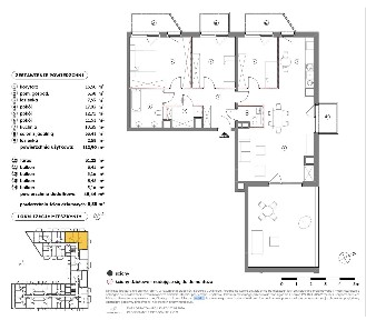 112,90 m² | 4 pokoje | 31 m² tarasu + balkony | Piątkowo