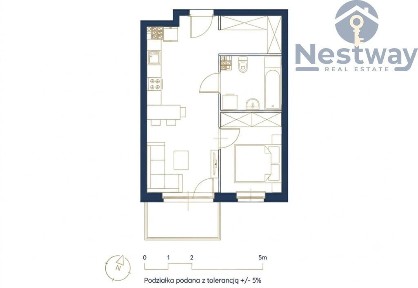 Wolbromska 2 pokoje| 41.35 m²| bez PCC, 0%prowizji