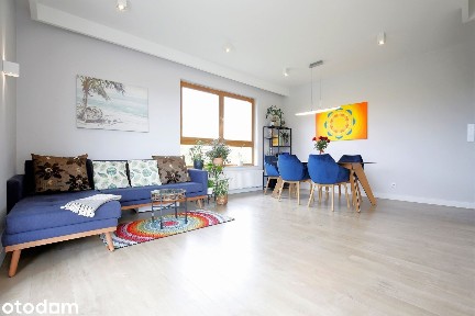 Apartament 3-pok w Mila Baltica, zieleń za oknami